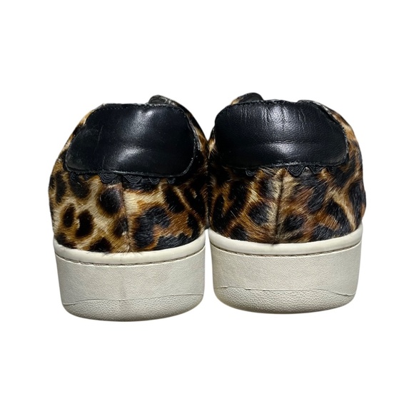 Loeffler Randall Elliot Calf Hair Leopard Print Fashion Sneakers Women's Size 8 - Picture 9 of 14